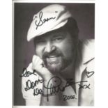 Dom DeLuise signed 10x8 inch black and white photo dedicated. Good Condition. All autographs come