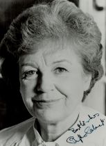 Phyllis Calvert signed black & white photo Approx. 9.5x7 Inch. known professionally as Phyllis