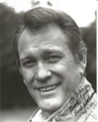 Earl Holliman signed 10x8 inch black and white photo dedicated. Good Condition. All autographs