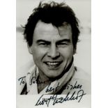 Horst Buchholz signed black & white photo Approx. 6x4 Inch. Dedicated. As a German actor who