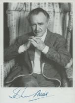Sir John Mills CBE signed black & white photo 6.25x4.5 Inch. Was an English actor who appeared in