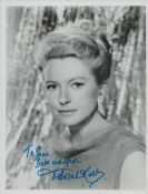 Deborah Kerr signed 8x6 black and white photo dedicated. Good Condition. All autographs come with