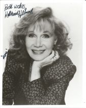 Katherine Helmond signed 10x8 inch black and white photo. Good Condition. All autographs come with a