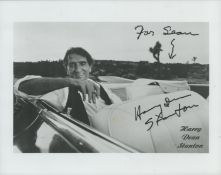 Harry Dean Stanton signed 10x8 inch black and white promo photo. Good Condition. All autographs come