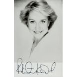 Felicity Kendal CBE signed black & white photo 5.5x3.5 Inch. Is an English actress, working