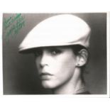 Jamie Lee Curtis signed 10x8 inch black and white photo dedicated. Good Condition. All autographs