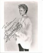 Elizabeth Montgomery signed 10x8 inch black and white photo dedicated. Good Condition. All