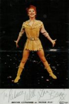 Bonnie Langford signed promo colour photo 6X4 inch. Dedicated. 'Peter Pan' Is an English actress,