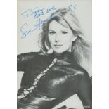 Susan Hampshire signed 6x4 inch black and white photo dedicated. Good Condition. All autographs come