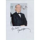 Joel Grey signed 12x8 inch black and white photo page dedicated. Good Condition. All autographs come