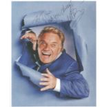 Freddie Starr signed 12x8 inch colour photo dedicated. Good Condition. All autographs come with a