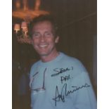 Roy Thinnes signed 10x8 inch colour photo dedicated. Good Condition. All autographs come with a