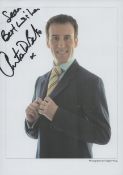 Anton Du Beke signed 8x6 inch colour promo photo dedicated. Good Condition. All autographs come with