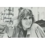 Joanna Lumley signed 6x4 inch black and white photo dedicated. Good Condition. All autographs come