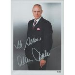 Alan Dale signed 7x5 inch colour promo photo dedicated. Good Condition. All autographs come with a