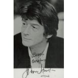 John Hurt signed black & white photo 5.5x3.5 Inch. Was an English actor whose career spanned over