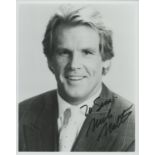 Nick Nolte signed 10x8 inch black and white photo dedicated. Good Condition. All autographs come