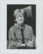 Maggie Smith signed 10x8 inch black and white photo. Good Condition. All autographs come with a