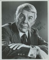 David Wayne signed 10x8 inch black and white photo. Good Condition. All autographs come with a