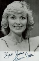 Hannah Gordon signed black & white photo 5.5x3.5 Inch. Is a Scottish actress and presenter who is