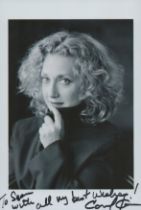 Carol Kane signed 6x4 inch black and white photo dedicated. Good Condition. All autographs come with