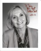Eva Marie Saint signed 10x8 inch black and white photo dedicated. Good Condition. All autographs