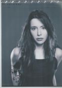 Nerina Pallot signed 12x8 inch black and white photo dedicated. Good Condition. All autographs