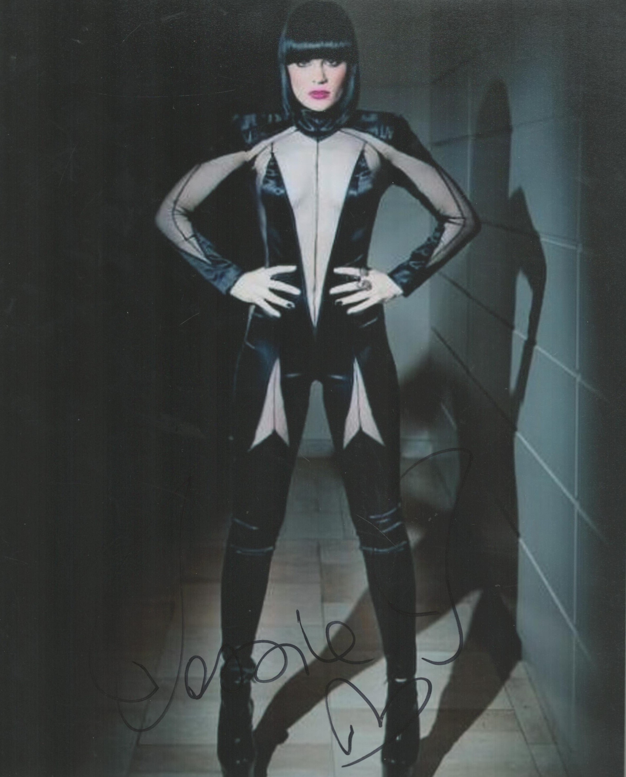 Jessie J signed 10x8 inch colour photo. Good Condition. All autographs come with a Certificate of