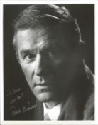 Roddy McDowall signed 10x8 inch black and white photo dedicated. Good Condition. All autographs come