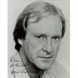 Dennis Waterman signed black & white photo 10x8 Inch. Dedicated. Was an English actor and singer. He