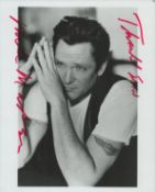 Michael Madsen signed 10x8 inch black and white photo dedicated. Good Condition. All autographs come