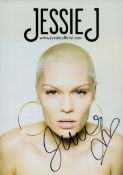 Jessie J signed 8x6 inch colour promo photo. Good Condition. All autographs come with a