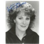 Lyn Redgrave signed 10x8 inch black and white photo dedicated. Good Condition. All autographs come