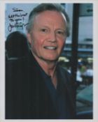 Jon Voight signed 10x8 inch colour photo dedicated. Good Condition. All autographs come with a