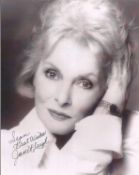 Janet Leigh signed 10x8 inch black and white photo dedicated. Good Condition. All autographs come