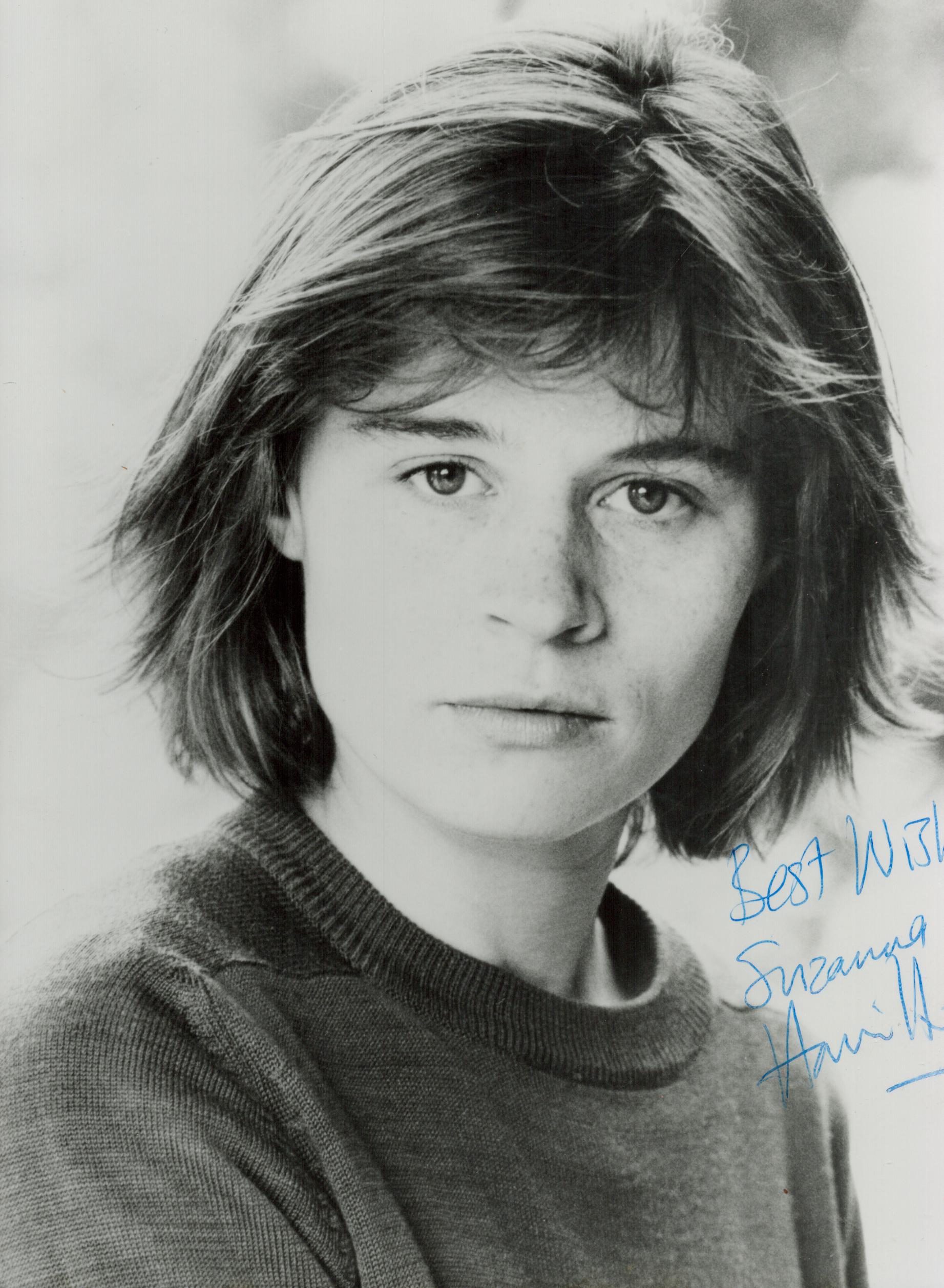 Suzanna Hamilton signed black & white photo 8.5x6.5 Inch. Is an English actress, notable for playing
