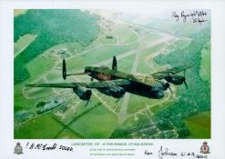 Lancaster VN-B for Baker, 50 Squadron - After Take off Above RAF Skellingthorpe, 22nd November 1943,