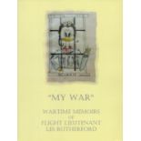 R L (Les) Rutherford Signed Book - My War - Wartime Memoirs of Flight Lieutenant Les Rutherford by