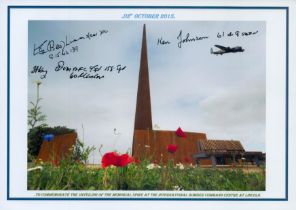 To Commemorate The Unveiling of the Memorial Spire at the International Bomber Command Centre at