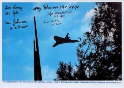 To Commemorate the Unveiling of the Memorial Spire at the International Bomber Command Centre at