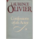 Confessions of an Actor by Laurence Olivier 1982 hardback book with 305 pages, signs of ageing