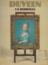 Duveen by S N Behrman 1972 hardback book with 232 pages, signs of ageing marks and fading to dust