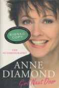 Anne Diamond Signed Book - Girl Next Door - The Autobiography of Anne Diamond 2005 hardback book