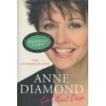Anne Diamond Signed Book - Girl Next Door - The Autobiography of Anne Diamond 2005 hardback book