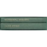 Jane Eyre & Wuthering Heights by Charlotte & Emily Bronte 1996 hardback books with slipcase and