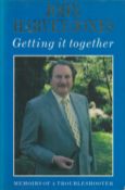 John Harvey-Jones Signed Book - Getting it together - Memoirs of a troubleshooter by John Harvey-