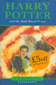 Harry Potter and the Half-Blood Prince by J K Rowling 2005 hardback book with 607 pages, good