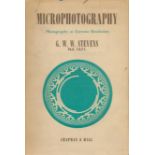 G W W Stevens Signed Book - Microphotography - Photography at Extreme Resolution by G W W Stevens