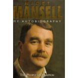 Nigel Mansell Signed Book - Nigel Mansell My Autobiography - The People's Champion by Nigel