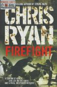 Chris Ryan Signed Book - Firefight by Chris Ryan 2008 hardback book with 343 pages, signed by